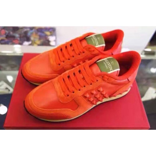 valentino rockrunners orange